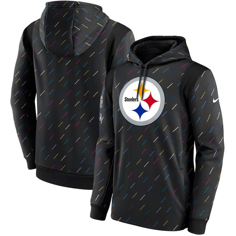 Men's Pittsburgh Steelers Nike Charcoal 2021 NFL Crucial Catch Therma Pullover Hoodie,We sell and wholesale Men's Pittsburgh Steelers Nike Charcoal 2021 NFL Crucial Catch Therma Pullover Hoodie on line form chian!